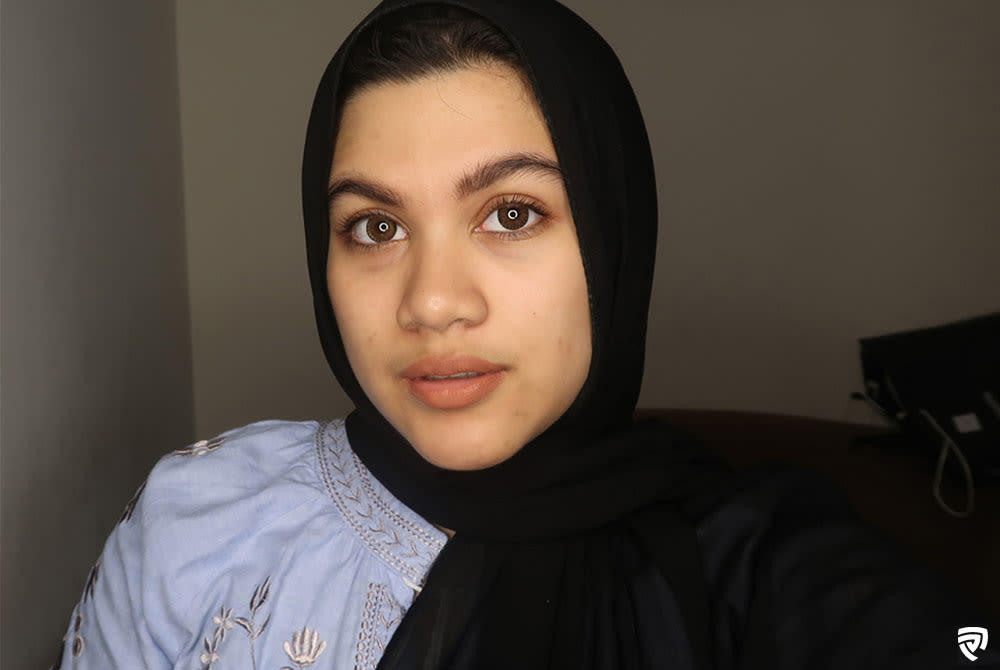 Pengaplikasian SASC X Malvava – Magnificent tanpa makeup.jpg