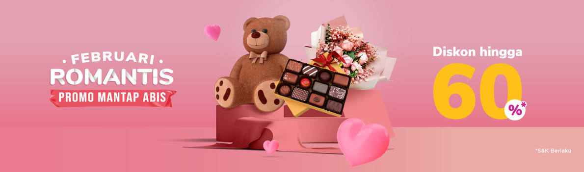 Tokopedia Valentine.jpg Tokopedia - Februari Romantis, Promo Mantap abis
