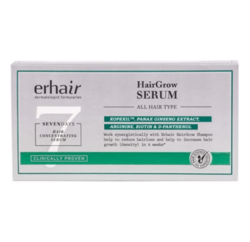 Erha HairGrow Serum (7x8 ml) Harga & Review / Ulasan Terbaik di