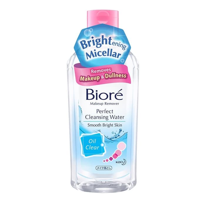 Biore Makeup Remover Perfect Cleansing Water Oil Clear (300 ml) Harga