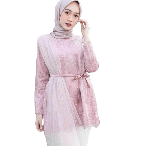 10 Baju  Muslim Wanita  Terbaru yang Elegan Kekinian di 