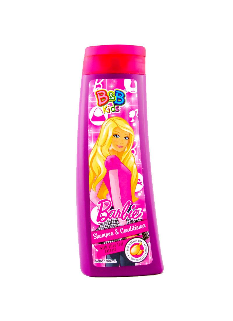 B&B Kids Barbie Shampo And Kondisioner (180 Ml) Harga & Review / Ulasan ...