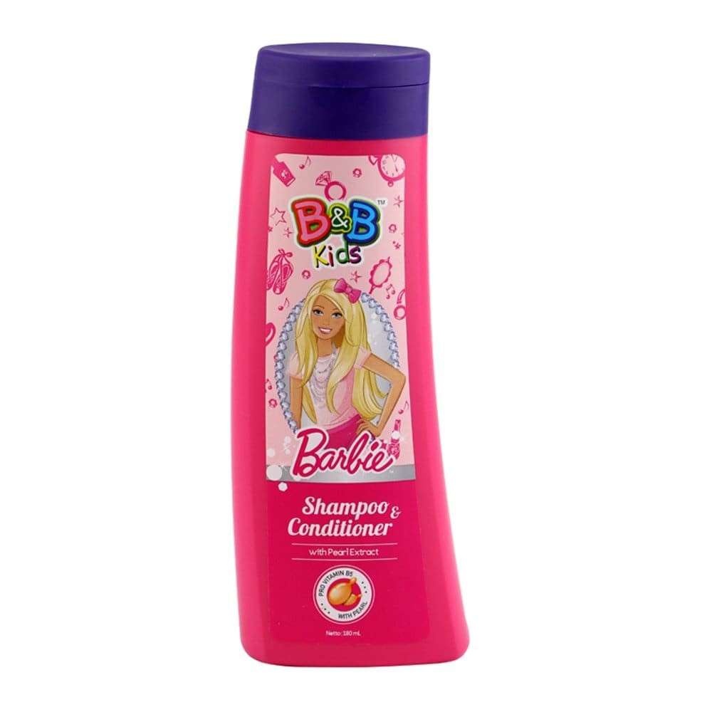 B&B Kids Barbie Shampo And Kondisioner (180 Ml) Harga & Review / Ulasan ...