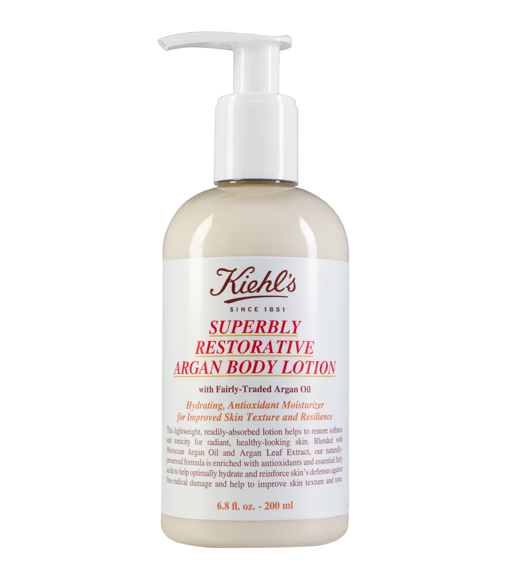 Kiehl’s Superbly Restorative Argan Body Lotion (200 ml) Harga & Review