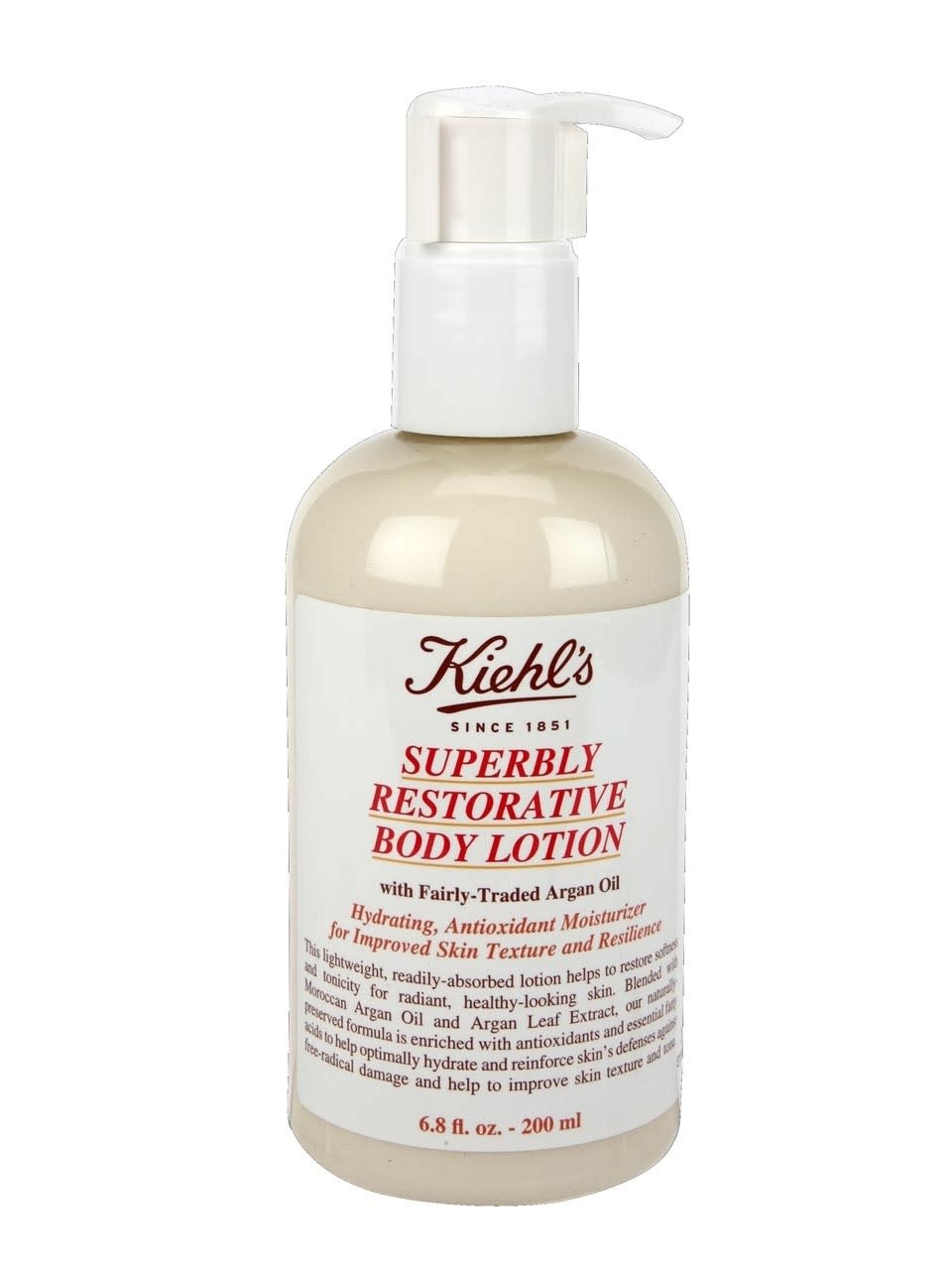 Kiehl’s Superbly Restorative Argan Body Lotion (200 ml) Harga & Review