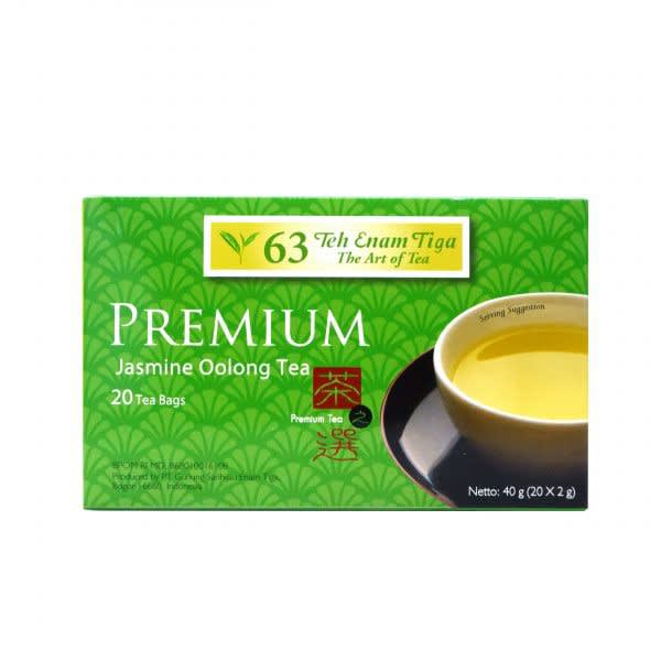 Teh 63 Premium Jasmine Oolong Tea Harga & Review / Ulasan Terbaik di