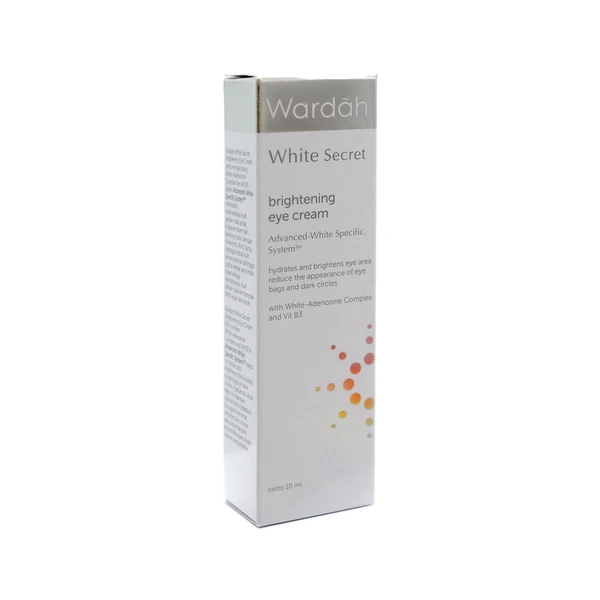 Wardah White Secret Brightening Eye Cream Harga & Review / Ulasan