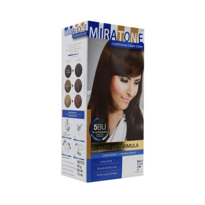 Miratone Conditioning Cream Color - 5BU Deep Burgundy