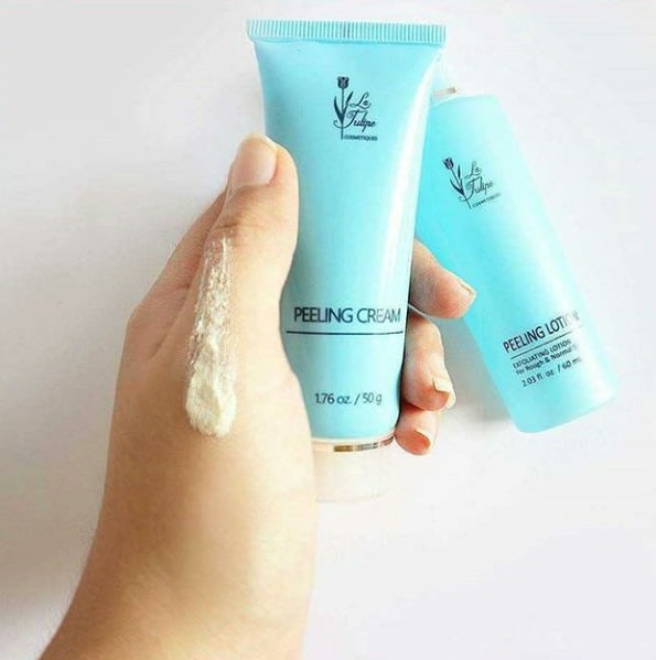 La Tulipe Peeling Cream Harga & Review / Ulasan Terbaik di Indonesia 2024