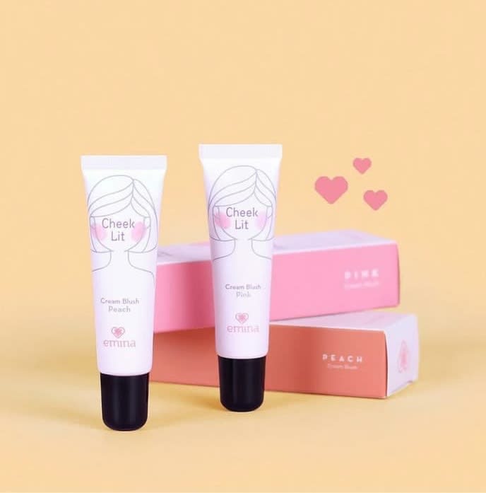 Emina Cheek Lit Cream Blush - Pink-5