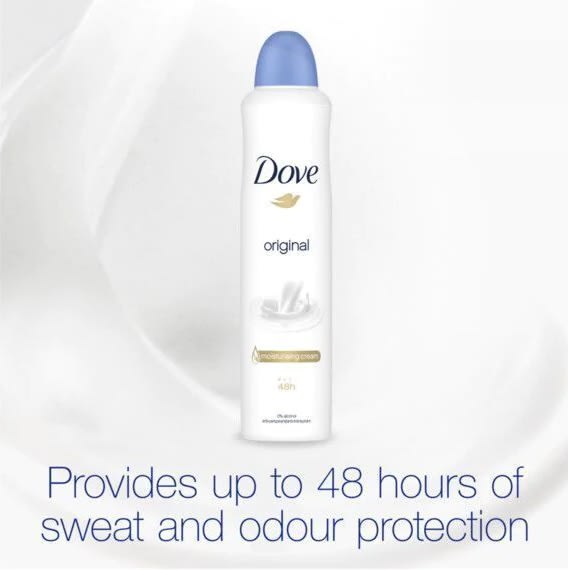 Dove Original Deodorant Spray Harga & Review / Ulasan Terbaik di