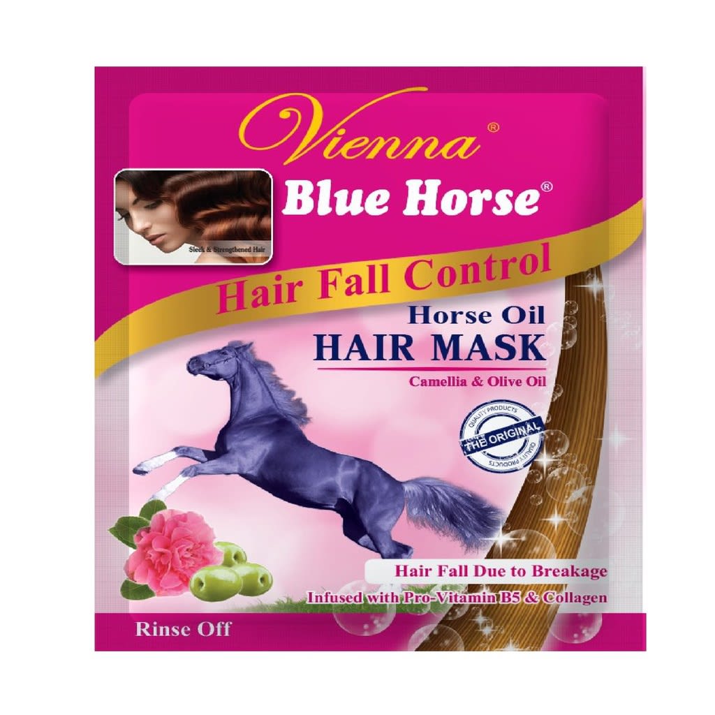 Vienna Blue Horse Hair Mask Hair Fall Control-2