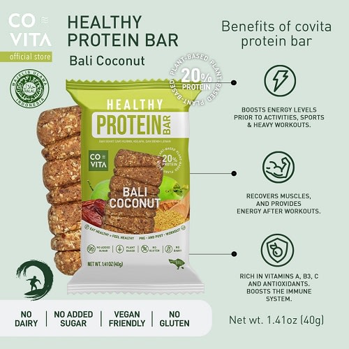 Covita Healthy Protein Bar Harga & Review / Ulasan Terbaik di Indonesia