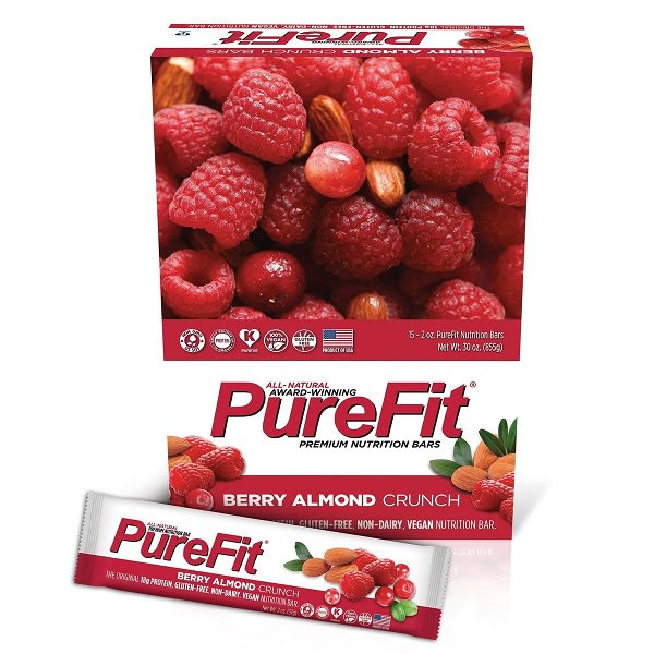 PureFit Premium Nutrition Bars Berry Almond Crunch