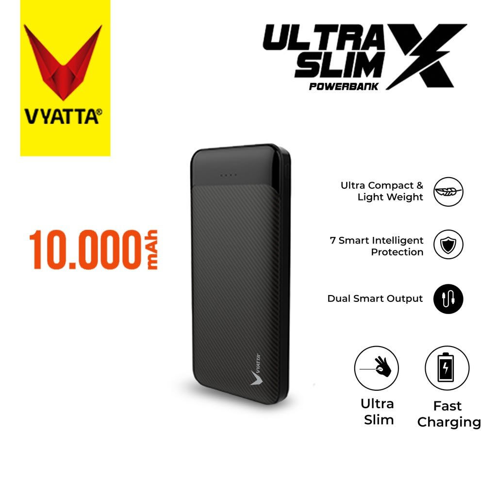 Vyatta Ultra Slim X Power Bank