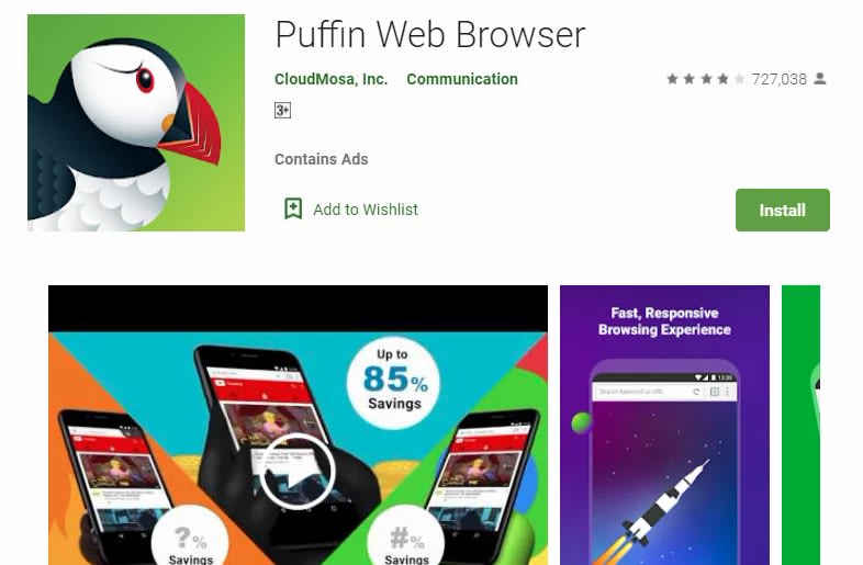 Puffin browser