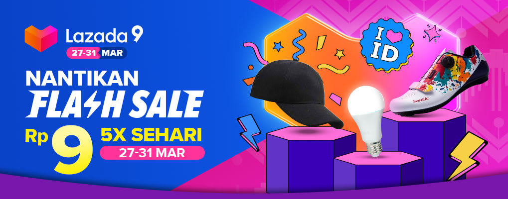 Diskon 99 Kejutan Ulang Tahun Lazada 9 Birthday Sale 2021 Diskon 99 Kejutan Ulang Tahun Lazada 9 Birthday Sale 2021