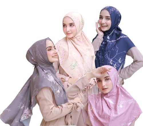 Hijab Wanita Cantik Instan Baiti Magnolia-1