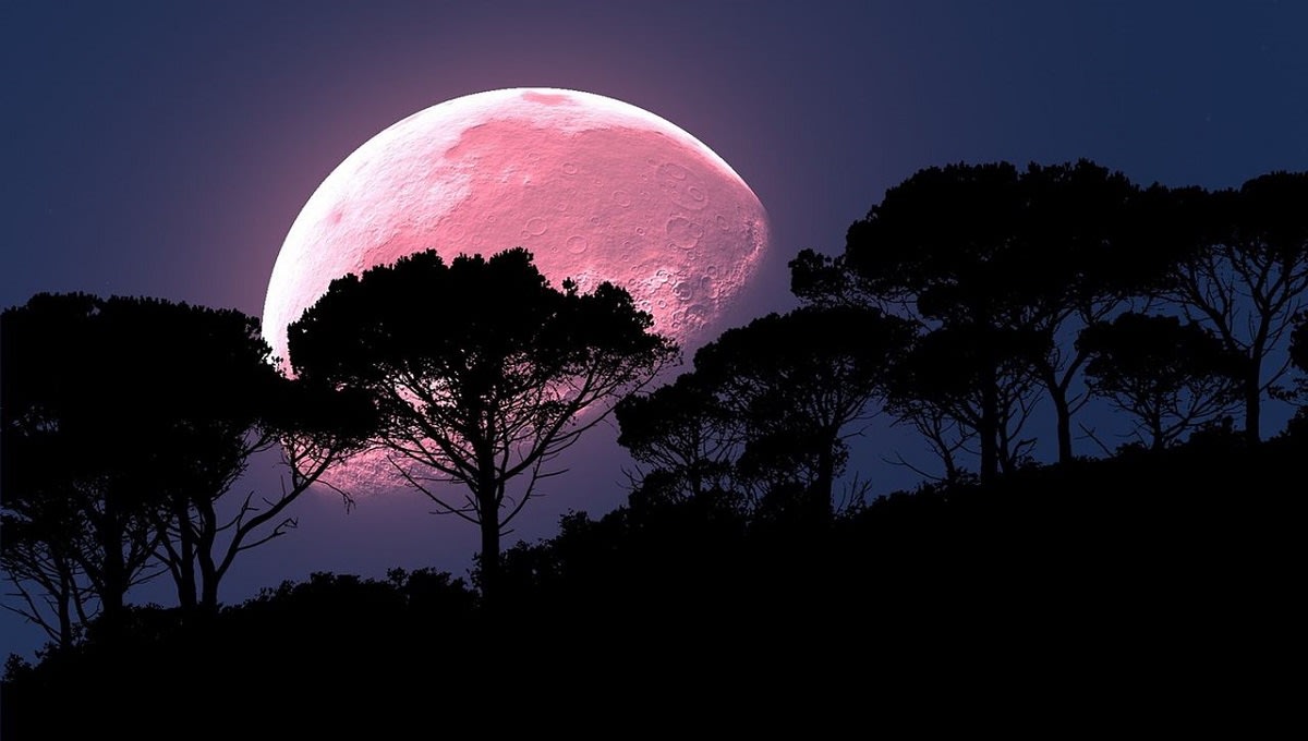Supermoon Pink Moon