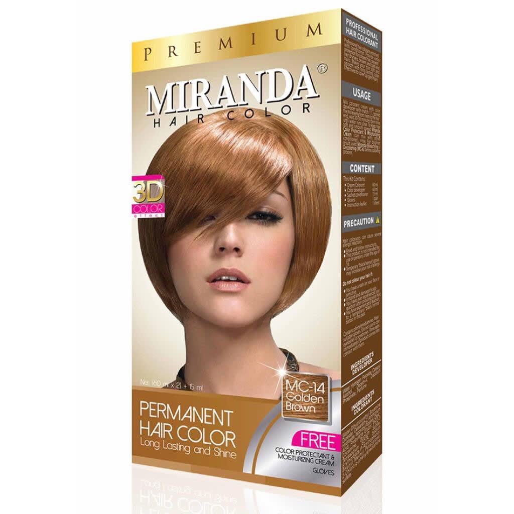 Miranda Hair Color - MC-14 Golden Brown-1
