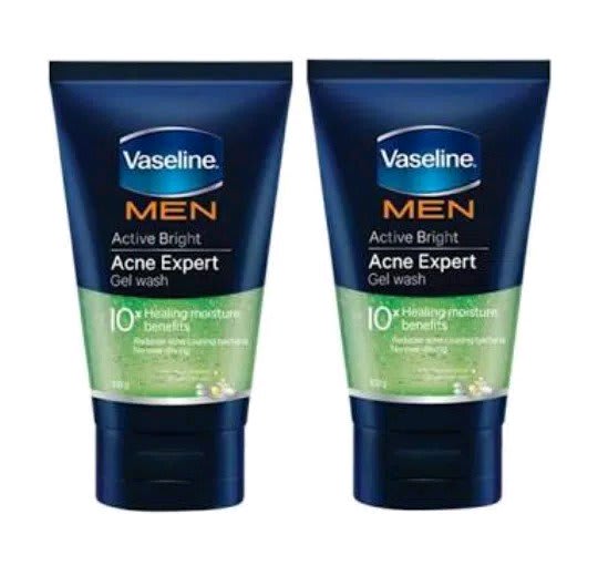 Vaseline Men Active-Bright Acne Expert Gel Wash-3