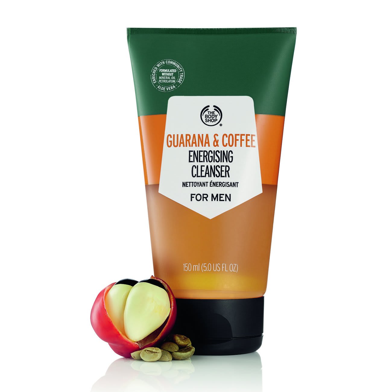 The Body Shop Guarana & Coffee Energising Deep Cleanser Mens-3