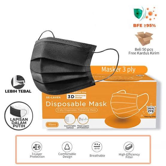 Premiere Beaute disposable Face Mask (50pcs)-1