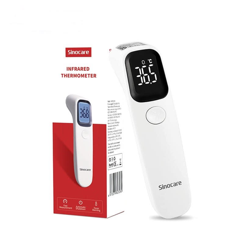 Sinocare AETR1D1 Infrared Thermometer Harga & Review / Ulasan Terbaik