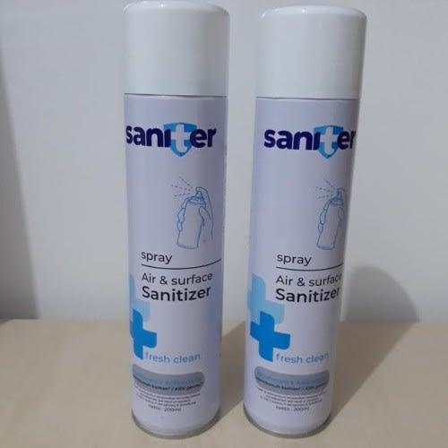 Saniter Spray Air & Surface Sanitizer Harga & Review / Ulasan Terbaik