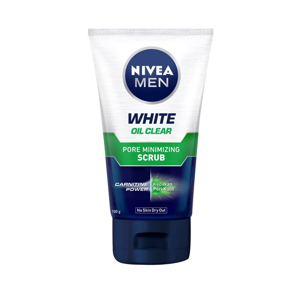 Nivea White Oil Clear Pore Minimizing Scrub-1