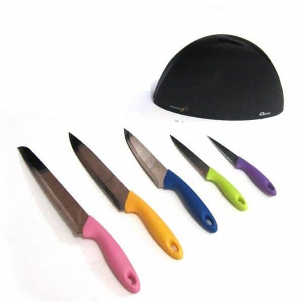 Oxone OX-606 Rainbow Knife Set-1