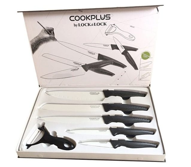 Lock & Lock CKK101S01 Kitchen Knife Set Harga & Review / Ulasan Terbaik di Indonesia 2024