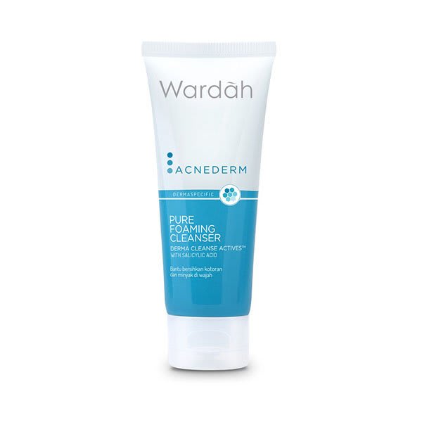 Wardah Acnederm Pure Foaming Cleanser-1
