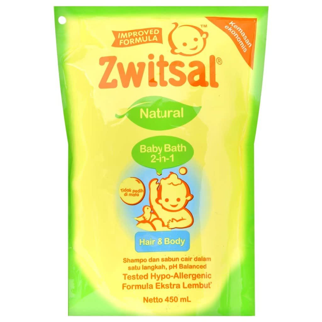 Zwitsal Natural Baby Bath 2 in 1 Harga & Review / Ulasan Terbaik di