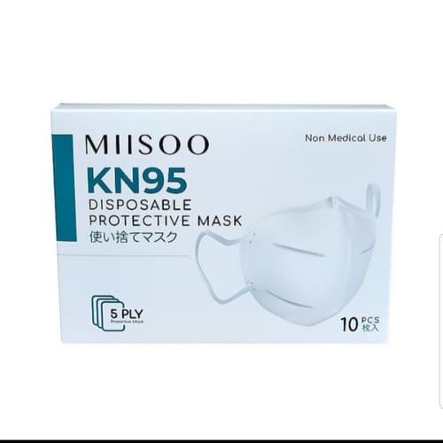 MIISOO KN95 Disposable Protective Mask