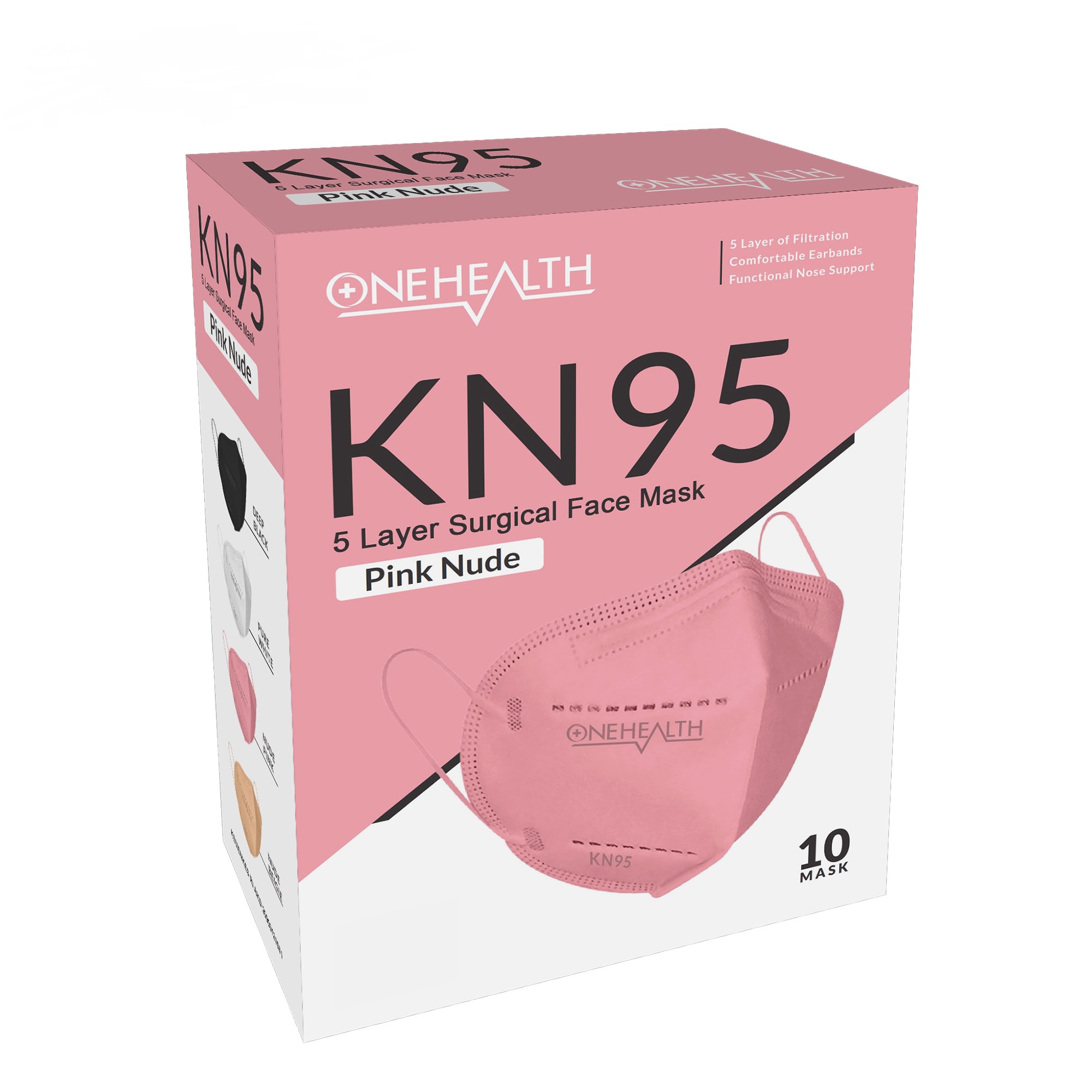 Onehealth KN95 5 Layer Surgical Face Mask