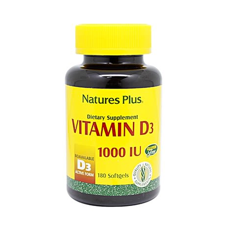 Natures Plus Vitamin D3 1000 IU