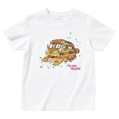 Uniqlo My Style, My Ghibli White Kids T-Shirt