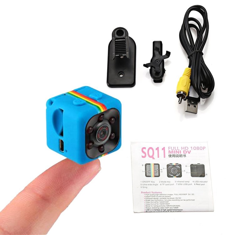 SQ11 Mini Action Spy Cam Harga & Review / Ulasan Terbaik di Indonesia 2024