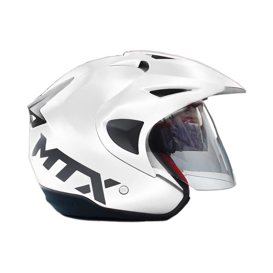 Yamaha Helmet Yjn16 Mtx Sv Half White-1