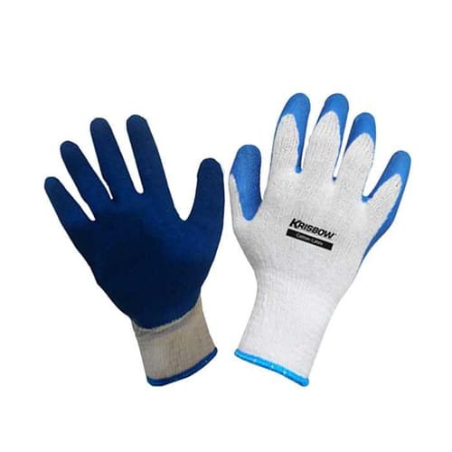 Krisbow Glove Cotton Latex General Work-1