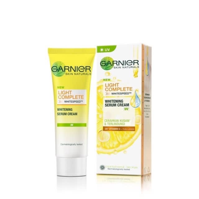 Garnier Light Complete White Speed Day Serum Cream UVA/UVB Harga ...