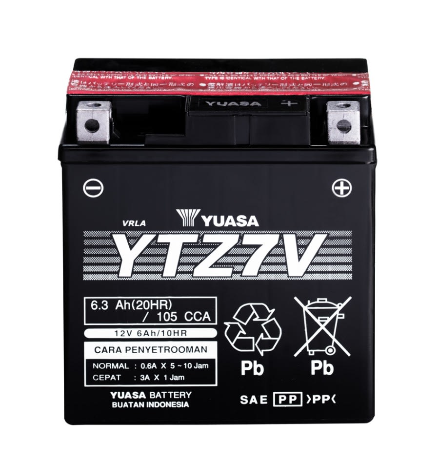 Aki Motor Yuasa YTZ7V Harga & Review / Ulasan Terbaik di Indonesia 2024