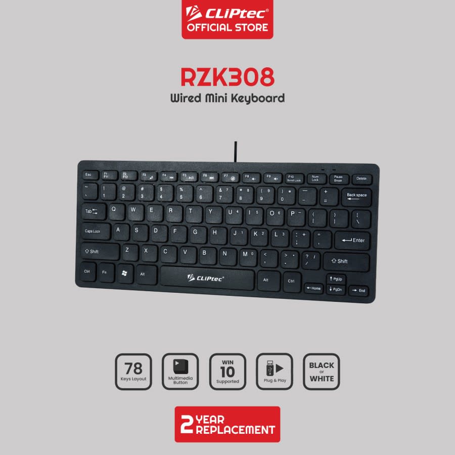 Keyboard Laptop CLIPtec RZK308 Harga & Review / Ulasan Terbaik di