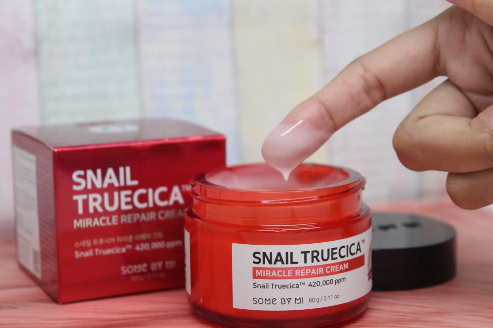 Some By Mi Snail Truecica Miracle Repair Cream Moisturizer Harga