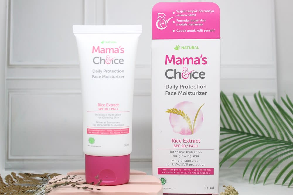 Mama's Choice Daily Protection Face Moisturizer SPF 20 PA++ Harga
