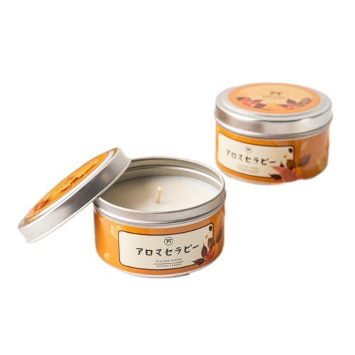 UCHII Aroma Therapy Decorative Canned Candle – Autum Leaf