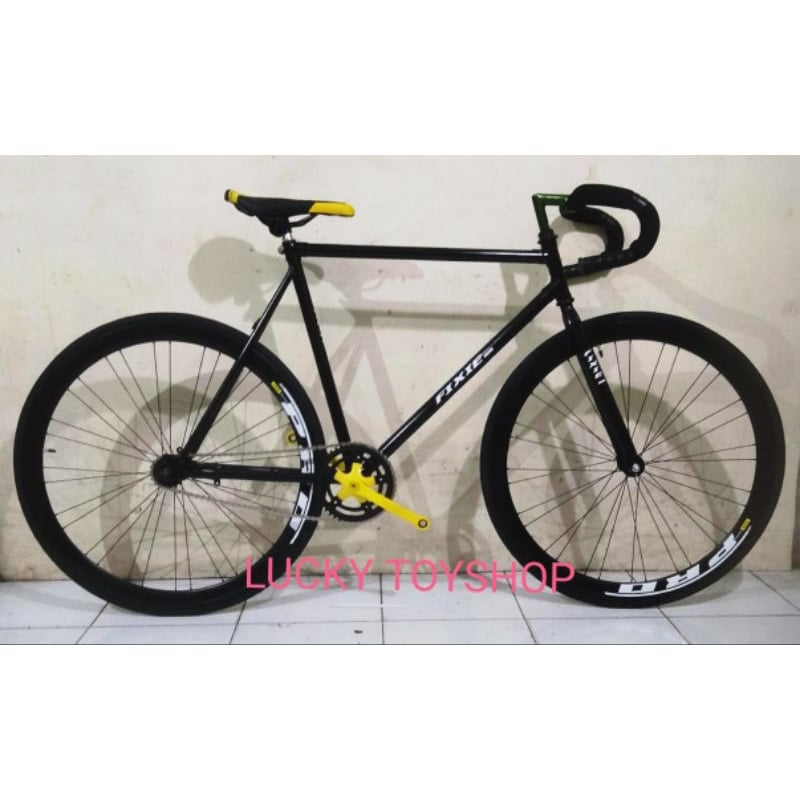 Sepeda fixie torpedo bike new arrivals