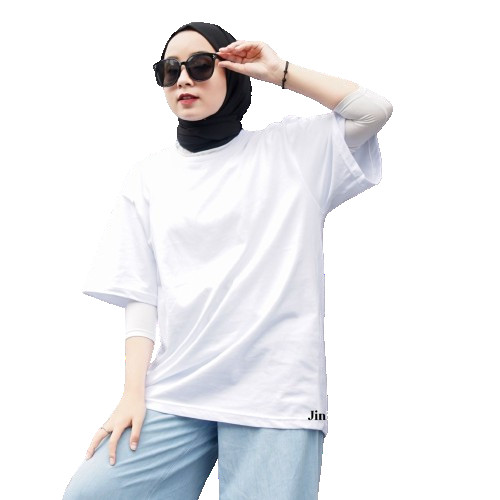 JINISO Kaos Oversize T-Shirt Polos