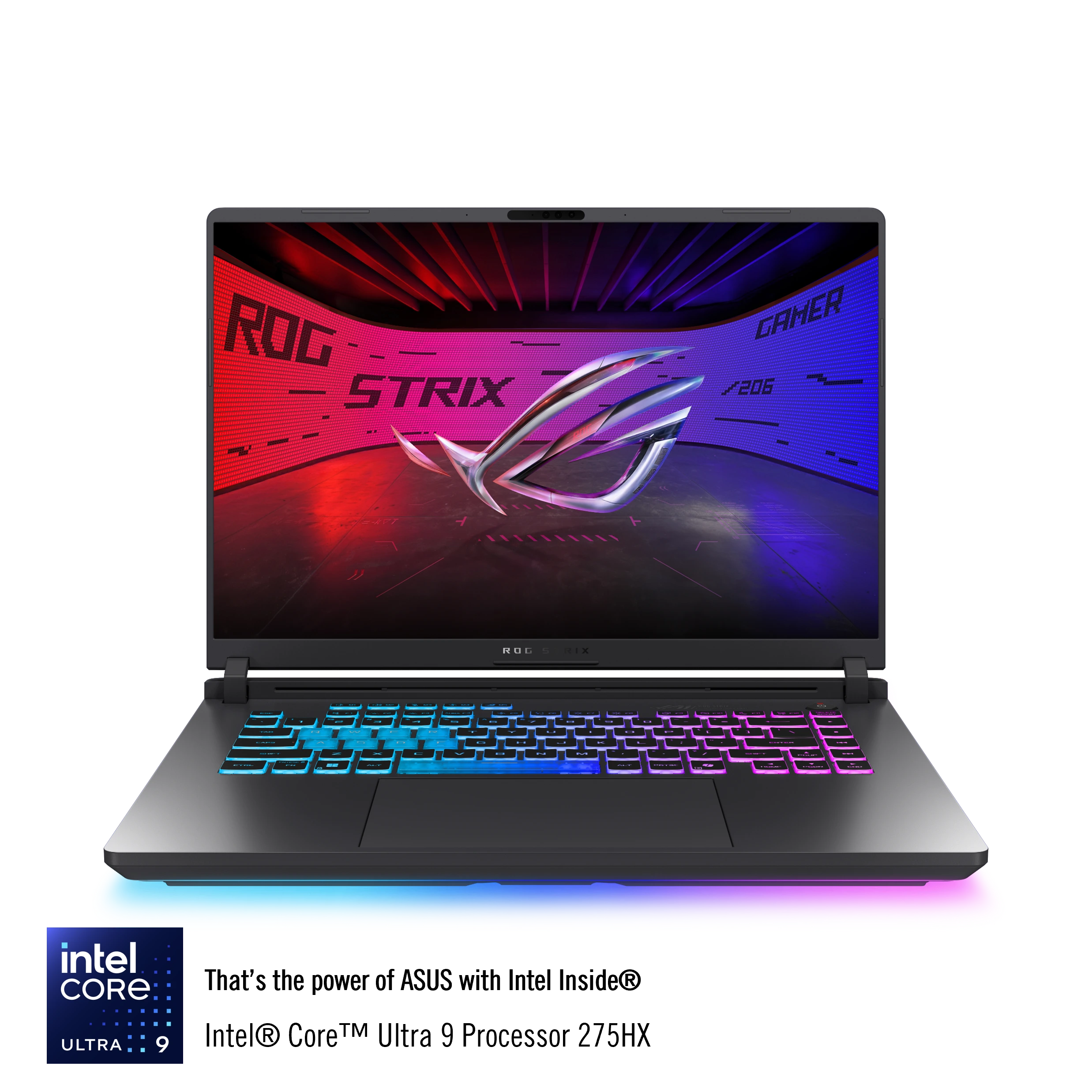 ASUS ROG Strix G16 with Brand Mention Intel